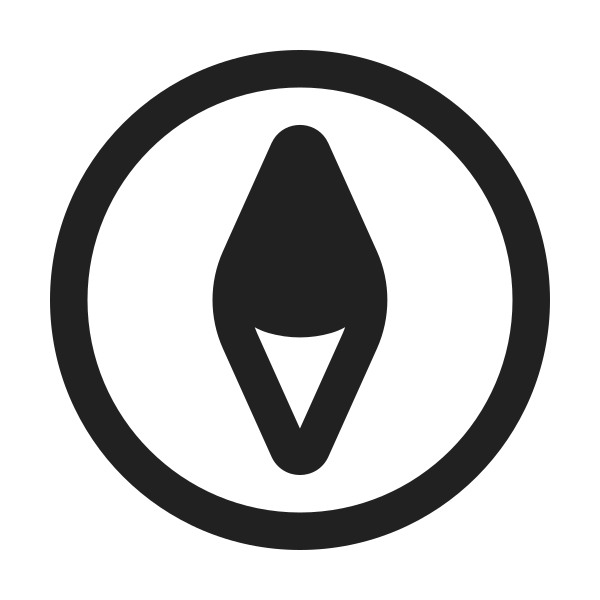 Ic Fluent Compass True North 24 Filled