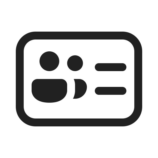 Ic Fluent Contact Card Group 20 Regular