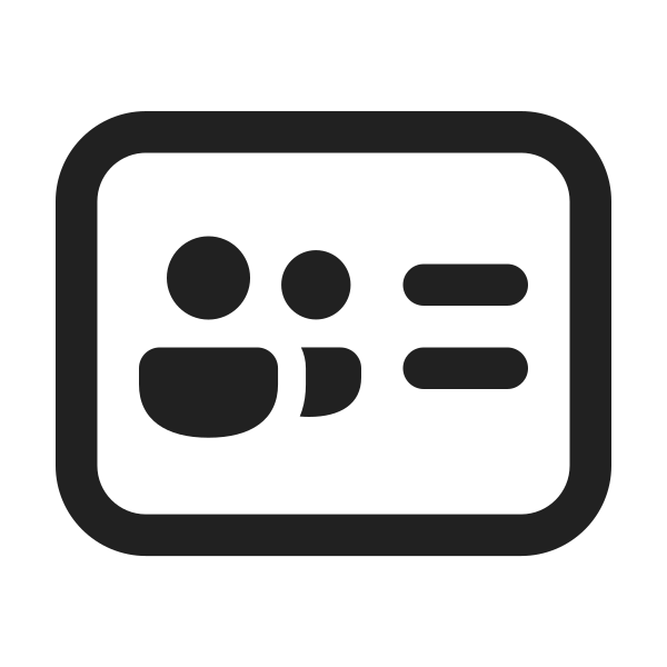 Ic Fluent Contact Card Group 24 Regular