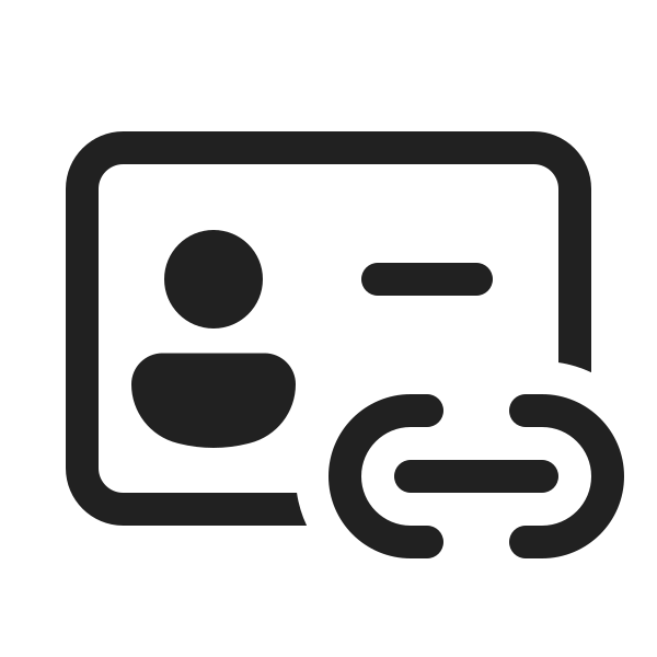 Ic Fluent Contact Card Link 20 Regular