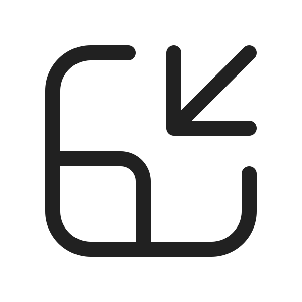 Ic Fluent Contract Down Left 20 Regular