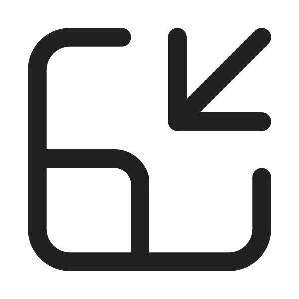 Ic Fluent Contract Down Left 32 Regular
