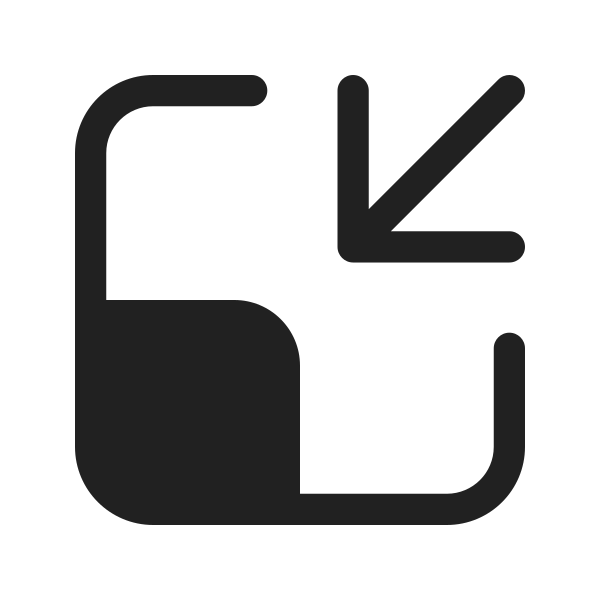 Ic Fluent Contract Down Left 48 Filled