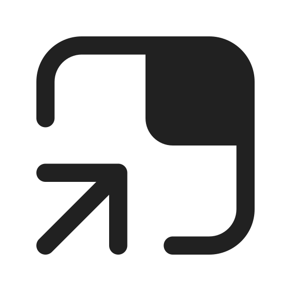 Ic Fluent Contract Up Right 16 Filled