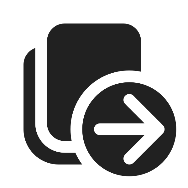 Ic Fluent Copy Arrow Right 16 Filled