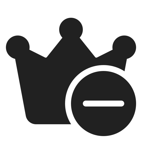 Ic Fluent Crown Subtract 24 Filled