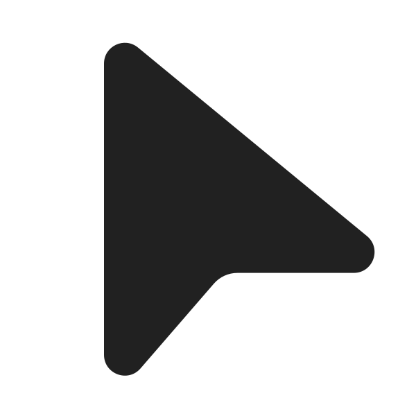 Ic Fluent Cursor 20 Filled