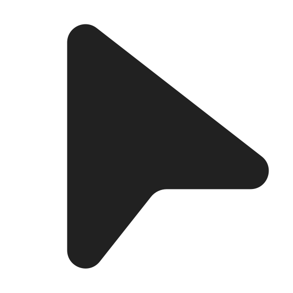 Ic Fluent Cursor 24 Filled