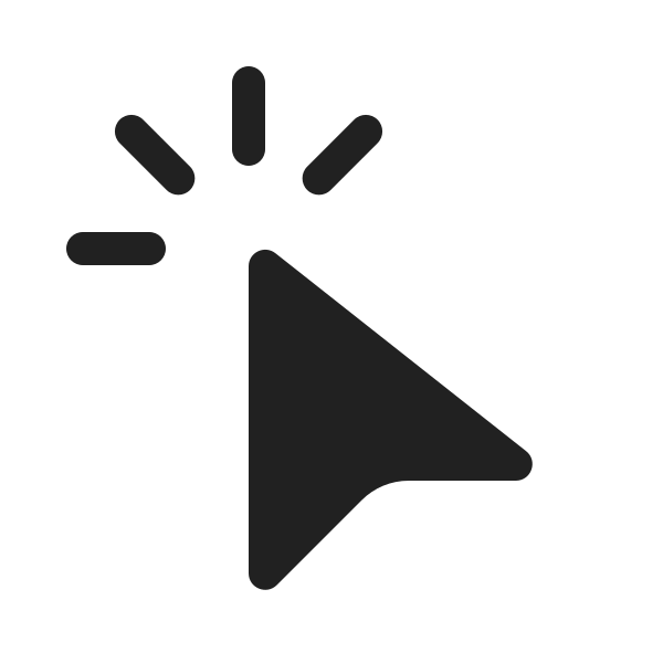 Ic Fluent Cursor Click 20 Filled