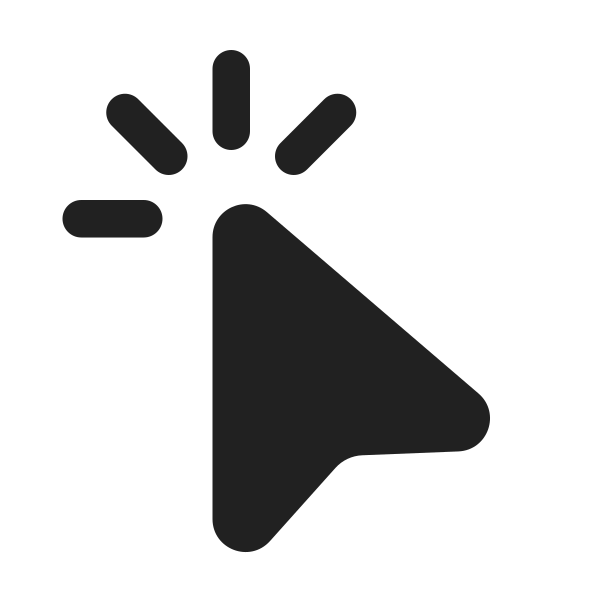 Ic Fluent Cursor Click 24 Filled
