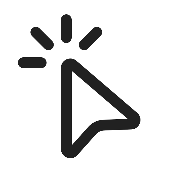 Ic Fluent Cursor Click 24 Regular