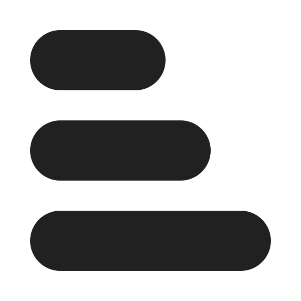Ic Fluent Data Bar Horizontal 20 Filled