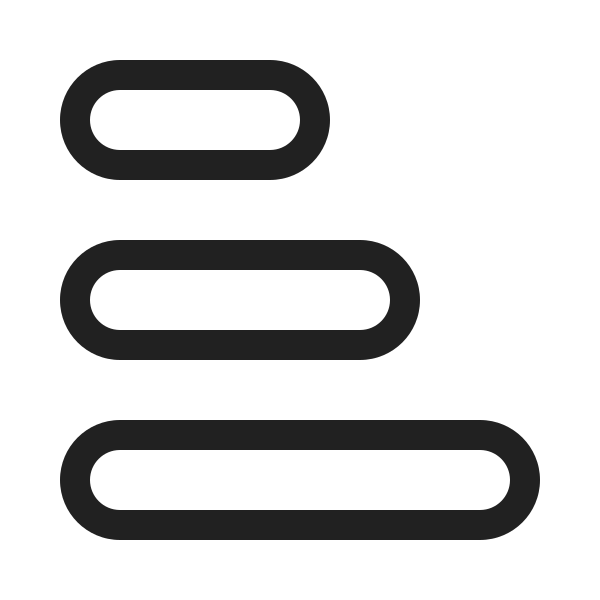 Ic Fluent Data Bar Horizontal 20 Regular