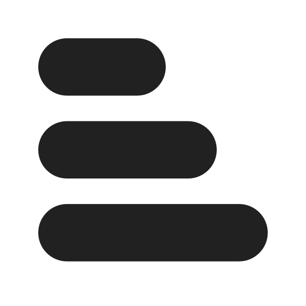 Ic Fluent Data Bar Horizontal 24 Filled