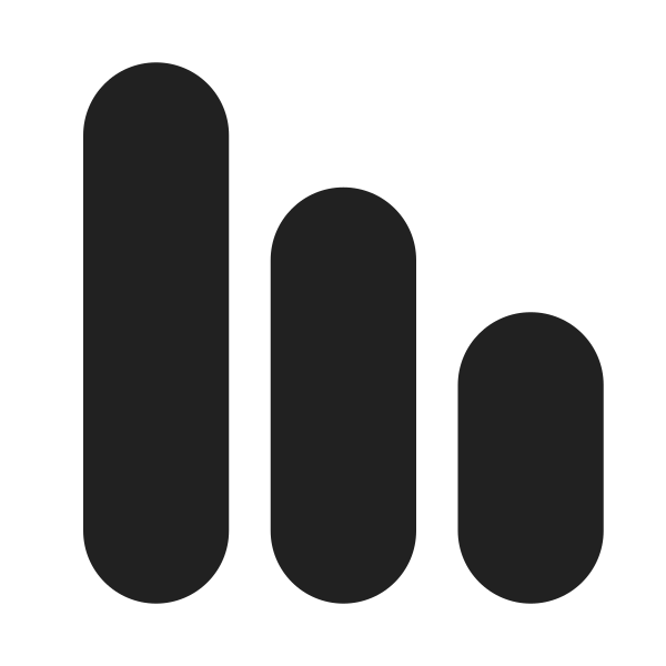 Ic Fluent Data Bar Vertical 32 Filled