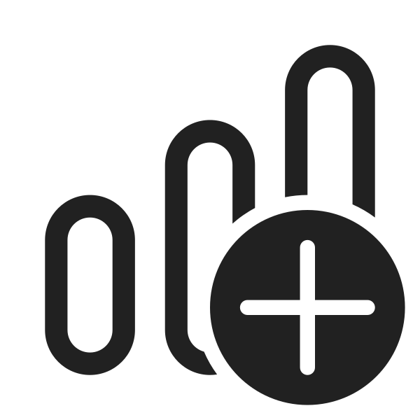 Ic Fluent Data Bar Vertical Add 28 Regular