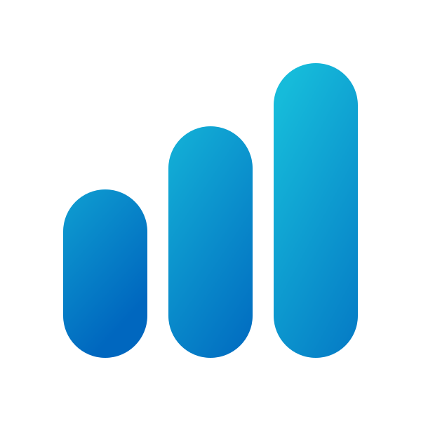 Ic Fluent Data Bar Vertical Ascending 20 Color