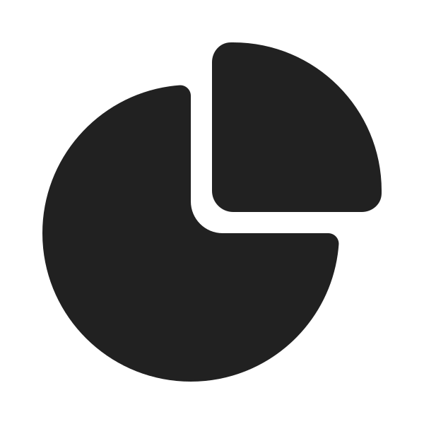 Ic Fluent Data Pie 20 Filled