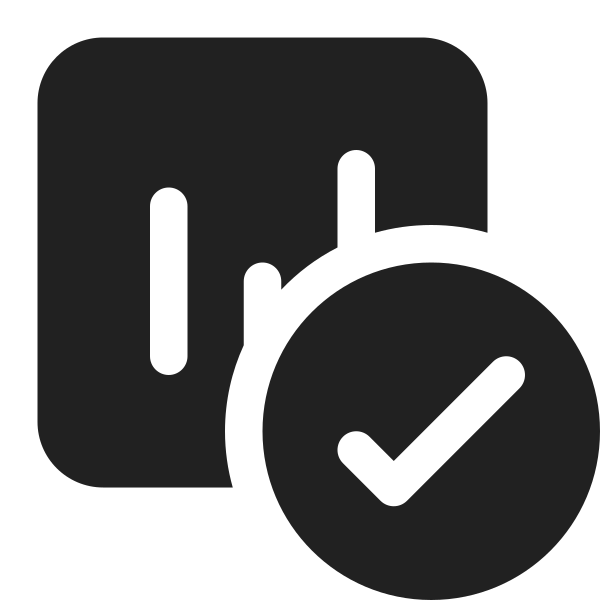Ic Fluent Data Usage Checkmark 16 Filled