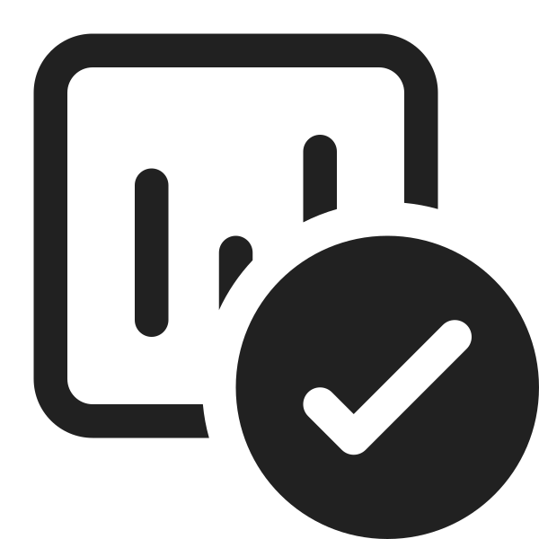 Ic Fluent Data Usage Checkmark 16 Regular