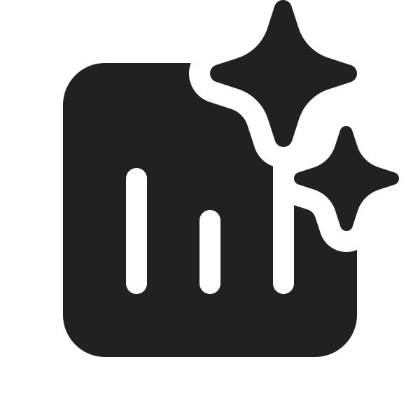 Ic Fluent Data Usage Sparkle 20 Filled