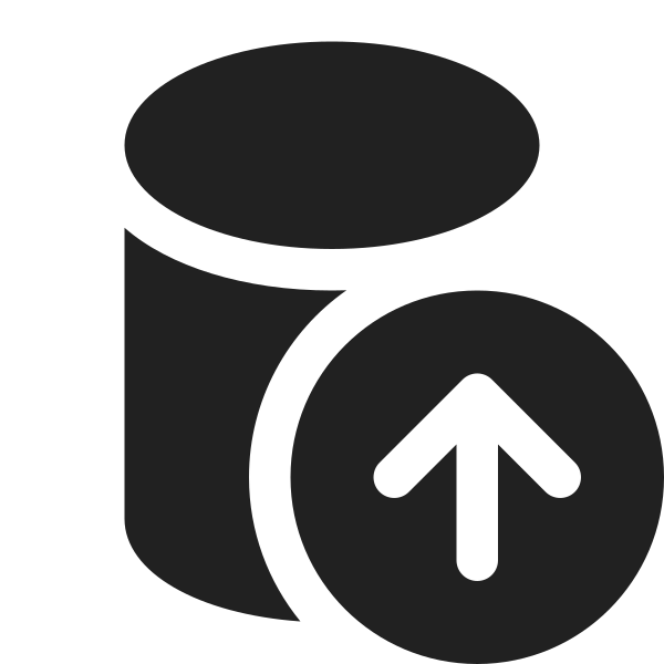 Ic Fluent Database Arrow Up 16 Filled