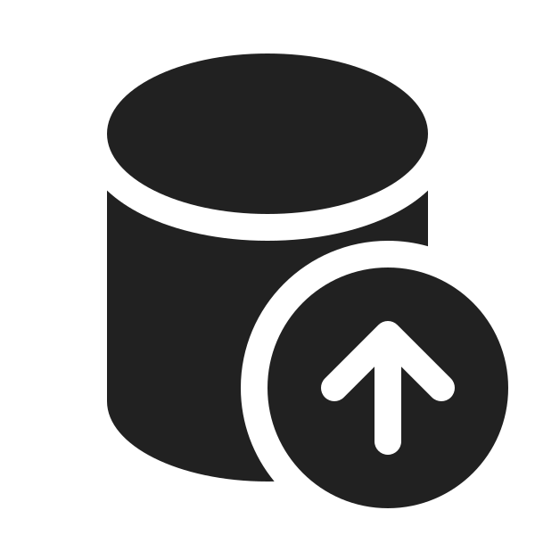 Ic Fluent Database Arrow Up 20 Filled