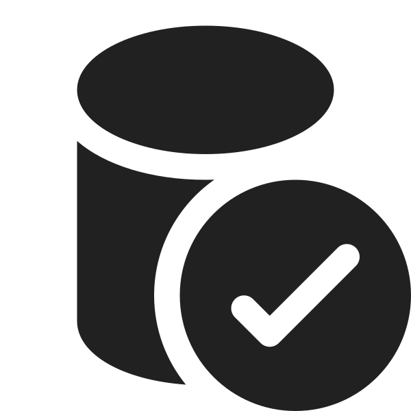 Ic Fluent Database Checkmark 16 Filled