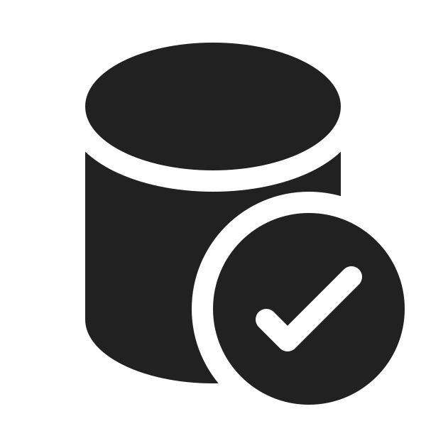 Ic Fluent Database Checkmark 20 Filled