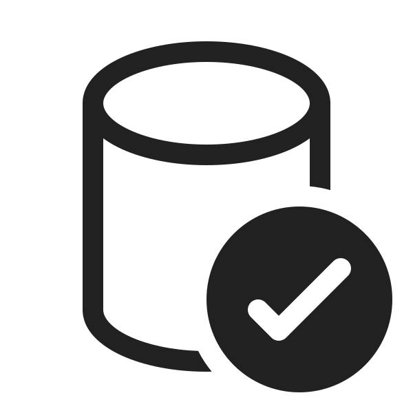 Ic Fluent Database Checkmark 20 Regular