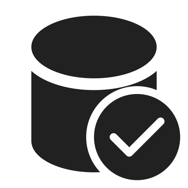 Ic Fluent Database Checkmark 24 Filled