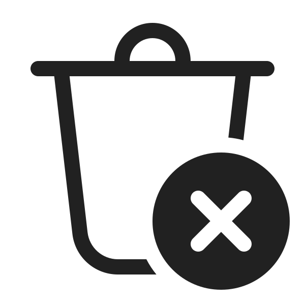 Ic Fluent Delete Dismiss 20 Regular