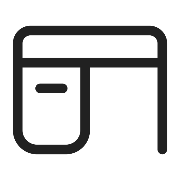 Ic Fluent Desk 28 Regular