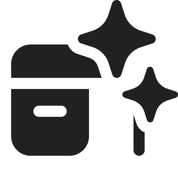 Ic Fluent Desk Sparkle 16 Filled