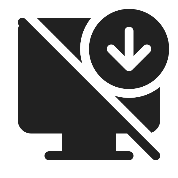 Ic Fluent Desktop Arrow Down Off 20 Filled