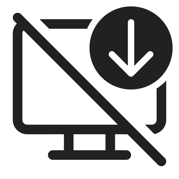 Ic Fluent Desktop Arrow Down Off 28 Regular