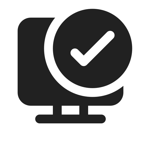 Ic Fluent Desktop Checkmark 16 Filled