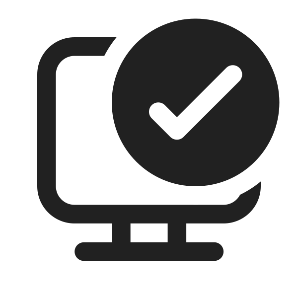 Ic Fluent Desktop Checkmark 16 Regular