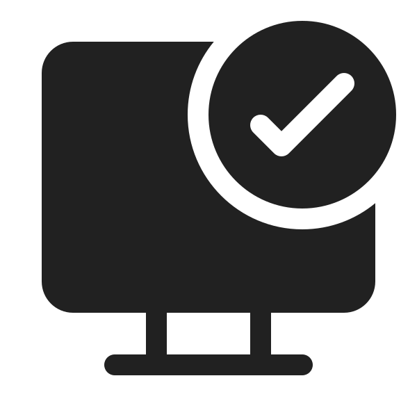 Ic Fluent Desktop Checkmark 20 Filled