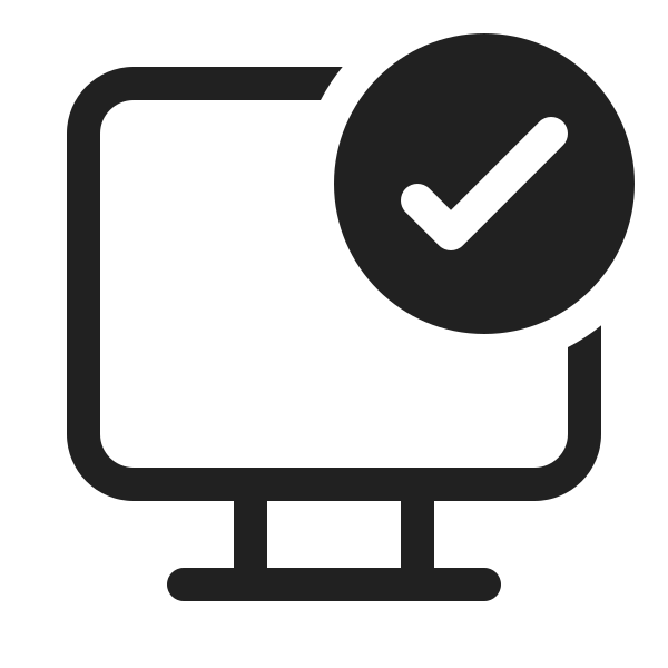 Ic Fluent Desktop Checkmark 20 Regular