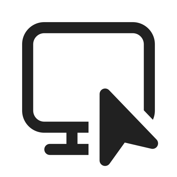 Ic Fluent Desktop Cursor 16 Regular