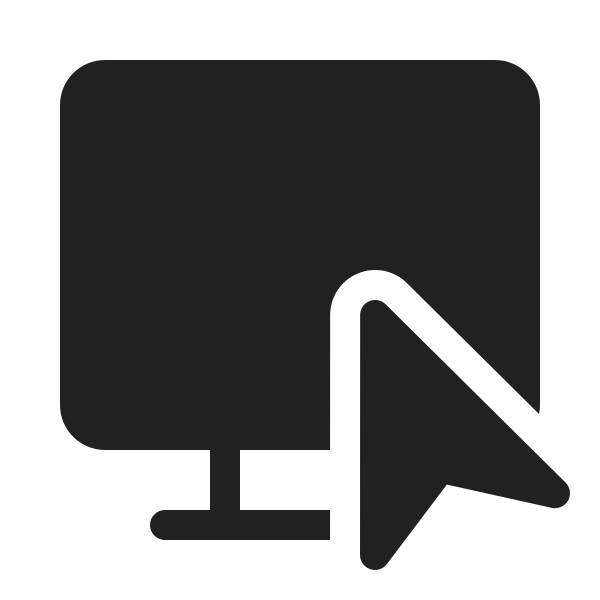 Ic Fluent Desktop Cursor 20 Filled