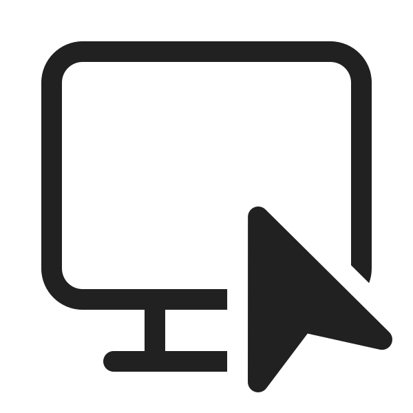 Ic Fluent Desktop Cursor 20 Regular