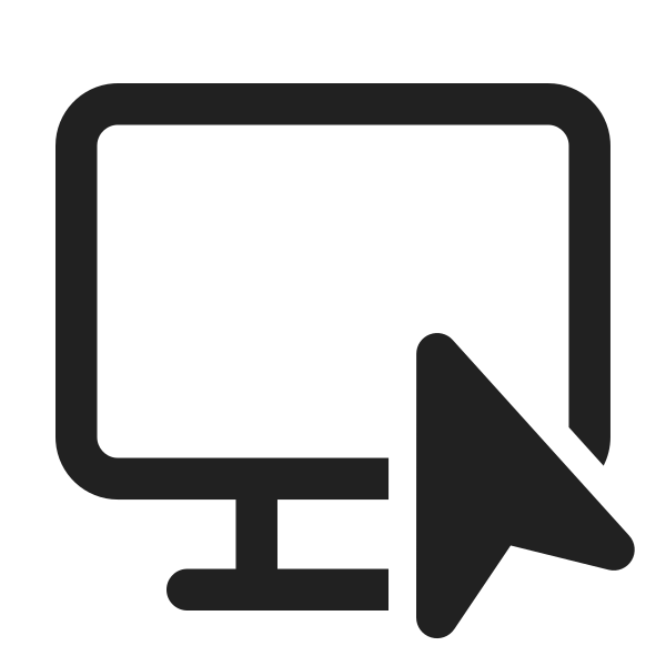 Ic Fluent Desktop Cursor 24 Regular