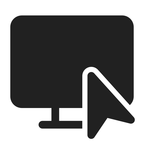 Ic Fluent Desktop Cursor 28 Filled