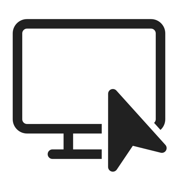 Ic Fluent Desktop Cursor 28 Regular