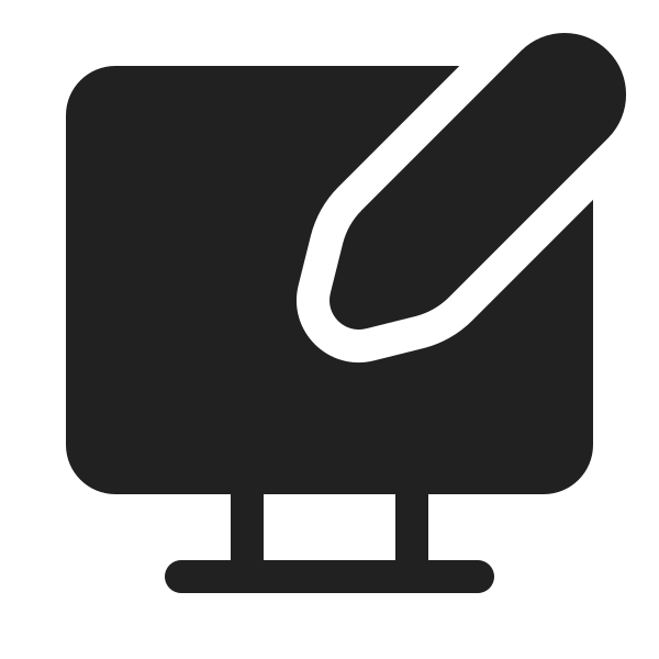 Ic Fluent Desktop Edit 20 Filled