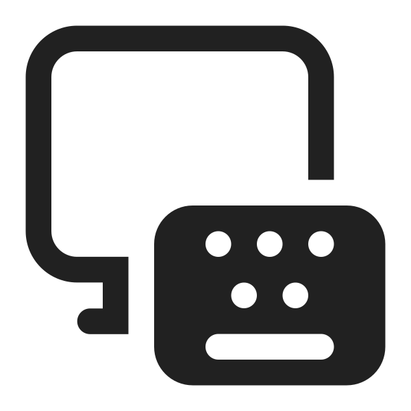Ic Fluent Desktop Keyboard 16 Regular