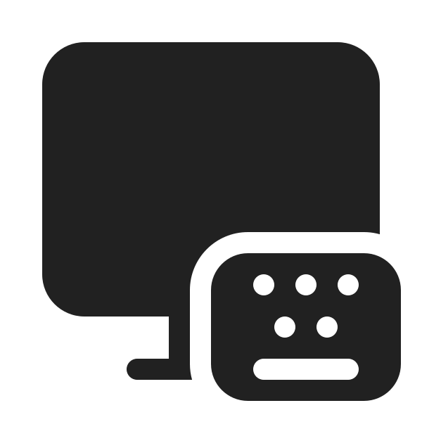 Ic Fluent Desktop Keyboard 20 Filled