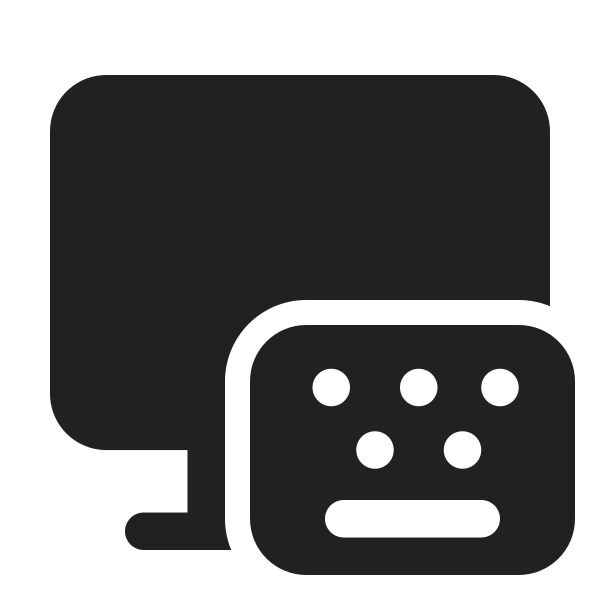 Ic Fluent Desktop Keyboard 24 Filled